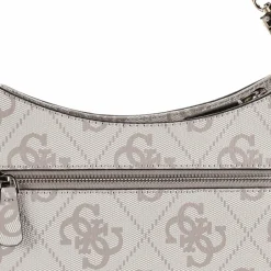 Guess Schultertaschen|Henkeltaschen<Noelle Schultertasche 29 cm dark taupe logo