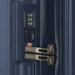 Clearance Guess Olbia 4 Rollen Kabinentrolley S 54 cm blue