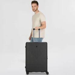 Discount Guess Olbia 4 Rollen Trolley L 74 cm black