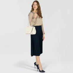 Guess Henkeltaschen|Schultertaschen<Talent Schultertasche 23 cm off white