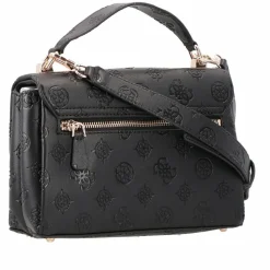 Guess Henkeltaschen<Tisha Handtasche 24 cm black logo