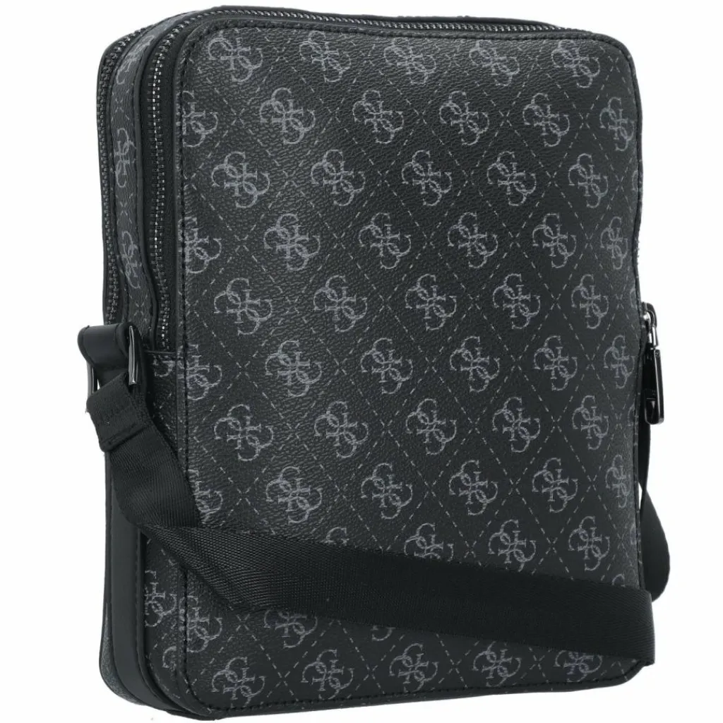 Discount Guess Torino Umhängetasche 20 cm dark black