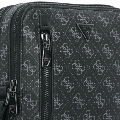 Discount Guess Torino Umhängetasche 20 cm dark black