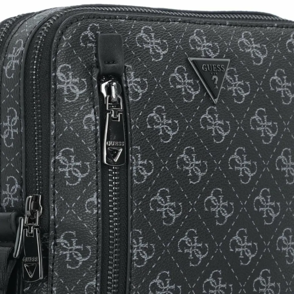 Discount Guess Torino Umhängetasche 20 cm dark black