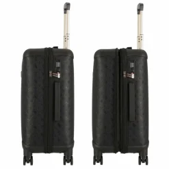 Discount Guess Wilder 4 Rollen Trolley 64 cm mit Dehnfalte black