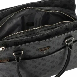 Guess Shopper|Schultertaschen<Wilder Shopper Tasche 46 cm Laptopfach charcoal