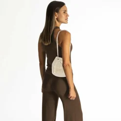 Guess Henkeltaschen|Beuteltaschen<Zalina Beuteltasche 15 cm gold