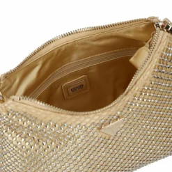 Guess Schultertaschen|Henkeltaschen<Zalina Schultertasche 23 cm gold