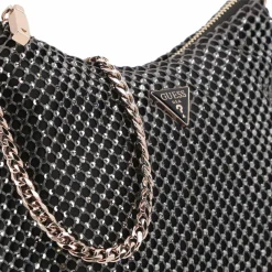 Guess Schultertaschen|Henkeltaschen<Zalina Schultertasche 23 cm pewter