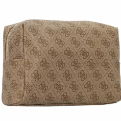 Guess Kulturbeutel<Zamira Kulturbeutel 25 cm latte logo