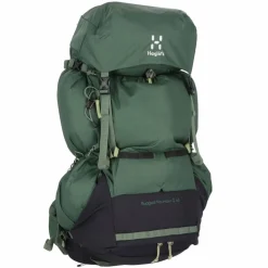 Hot Haglöfs Rugged Mountain Q 60 Wanderrucksack 75 cm fjell green-true black