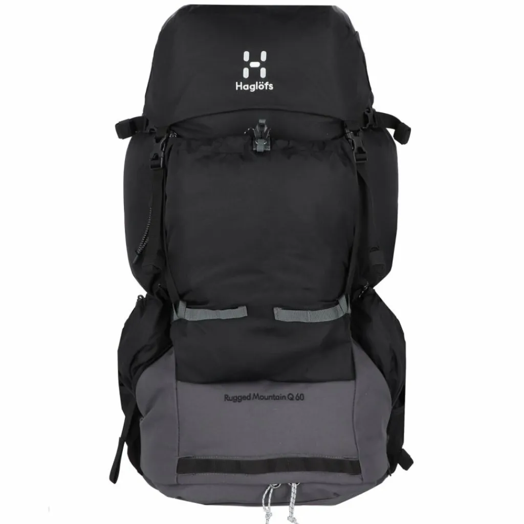 Haglöfs Wanderrucksäcke<Rugged Mountain Q 60 Wanderrucksack 75 cm true black-magnetite