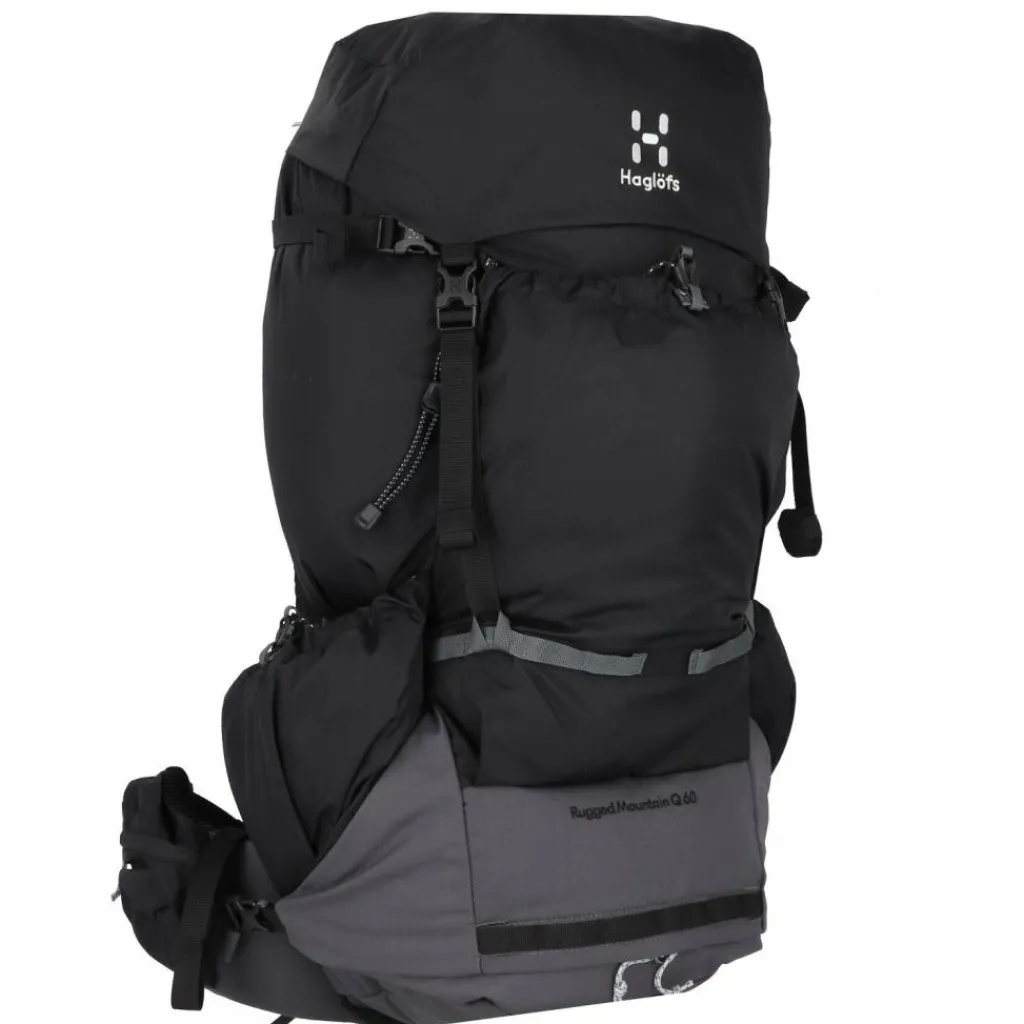 Haglöfs Wanderrucksäcke<Rugged Mountain Q 60 Wanderrucksack 75 cm true black-magnetite