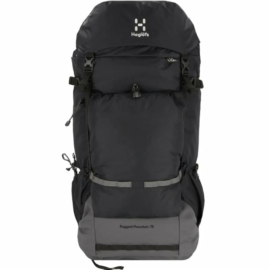 Discount Haglöfs Rugged Mountain Wanderrucksack 66 cm true black - magnetite