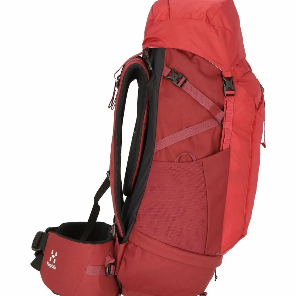 Outlet Haglöfs Ströva 55 M-L Rucksack 68 cm brick red/light maroon red