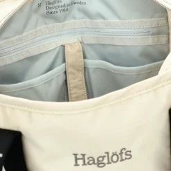Haglöfs Tight Schultertasche 40 cm chalk beige-true black