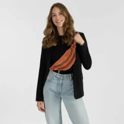 Outlet Harbour 2nd Alaric Gürteltasche Leder 32 cm charming cognac