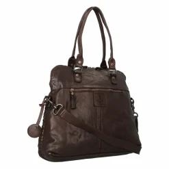 Online Harbour 2nd Alexandra-Up Schultertasche Leder 26 cm chocolate brown