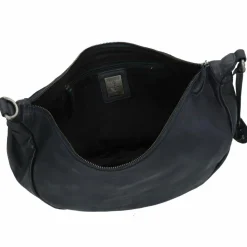 Sale Harbour 2nd Anchor Love Alva Schultertasche Leder 47 cm midnight navy