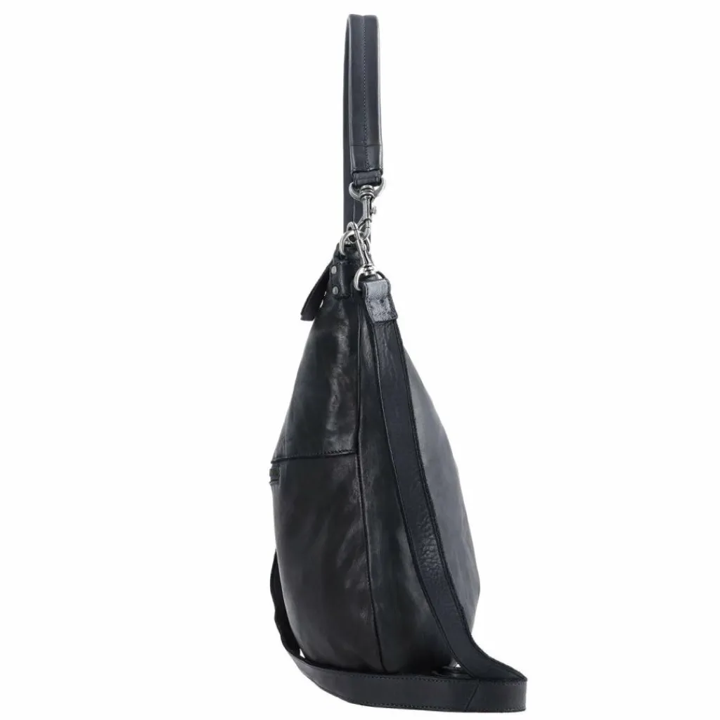 Clearance Harbour 2nd Anchor Love Amar Schultertasche Leder 33 cm midnight navy