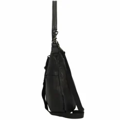 Online Harbour 2nd Anchor Love Amar Schultertasche Leder 33 cm dark ash