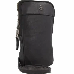Hot Harbour 2nd Anchor Love Benita Handytasche Leder 11 cm dark ash