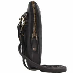 Hot Harbour 2nd Anchor Love Benita Handytasche Leder 11 cm dark ash