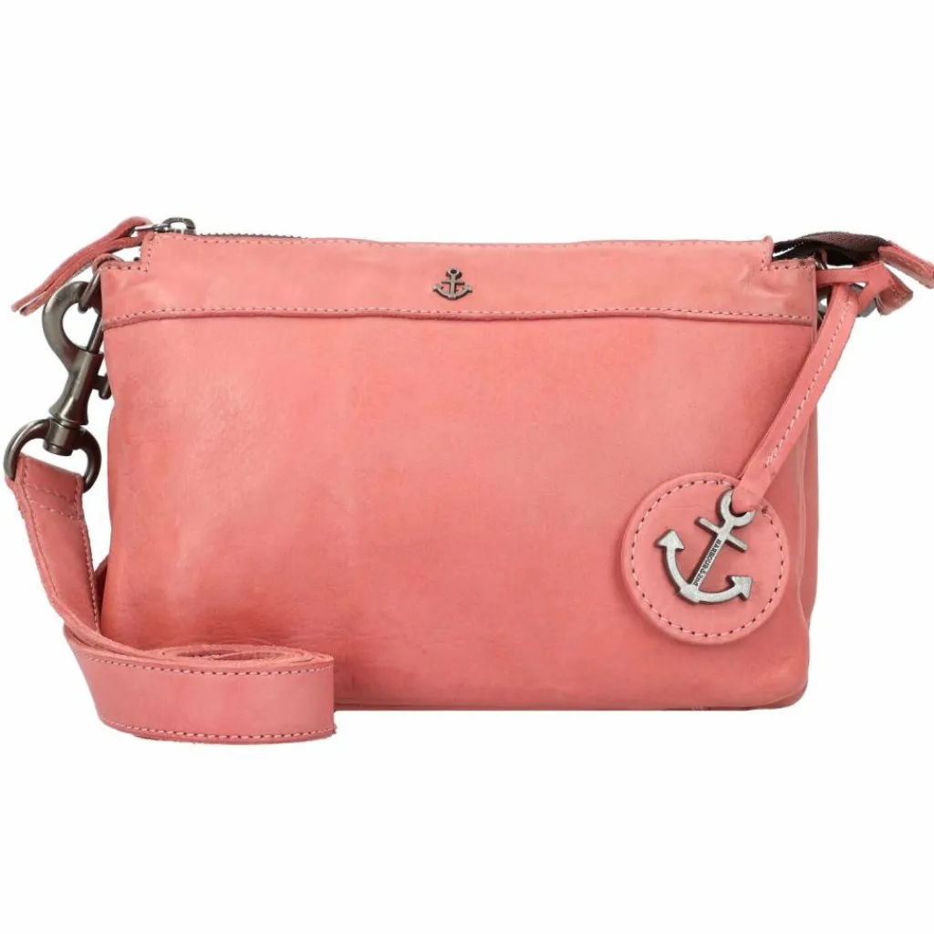 Hot Harbour 2nd Anchor Love Evita Umhängetasche Leder 21 cm baby flamingo