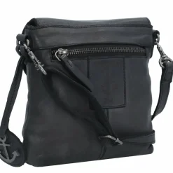 New Harbour 2nd Anchor Love Iben Umhängetasche Leder 21 cm dark ash