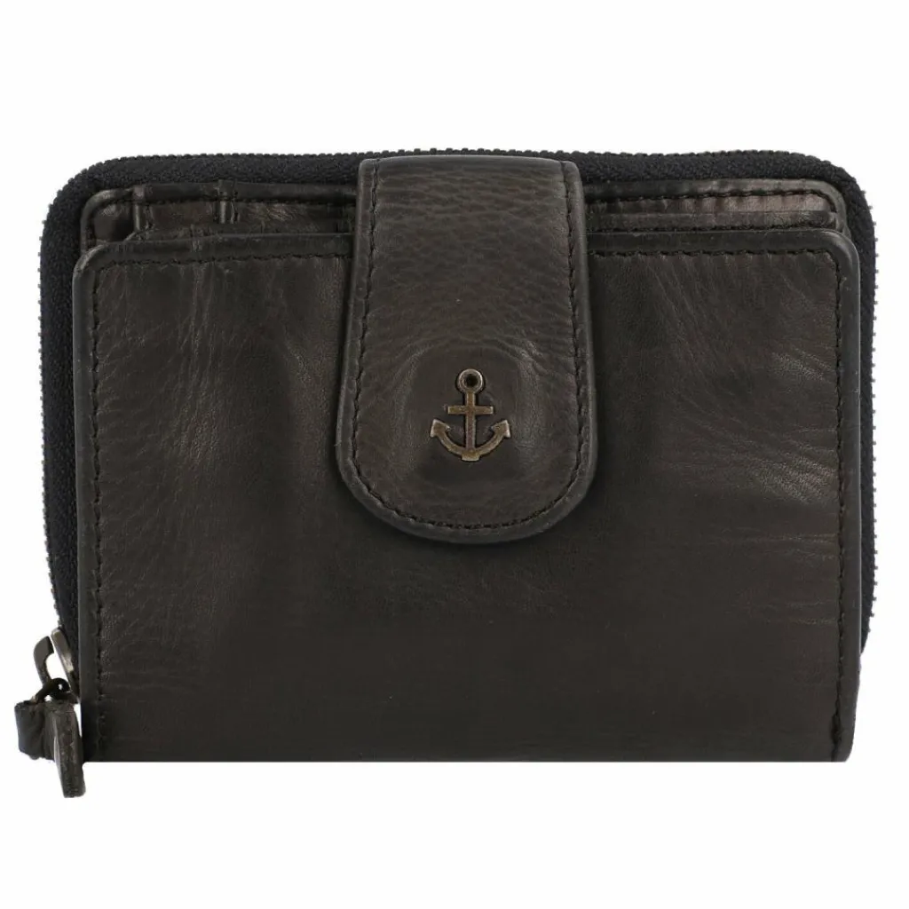 New Harbour 2nd Anchor Love Isidora Geldbörse Leder 12 cm dark ash