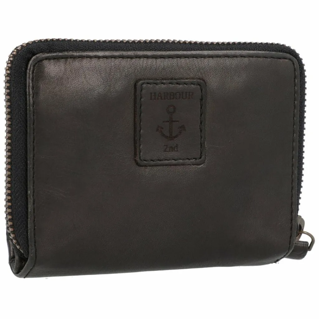 New Harbour 2nd Anchor Love Isidora Geldbörse Leder 12 cm dark ash