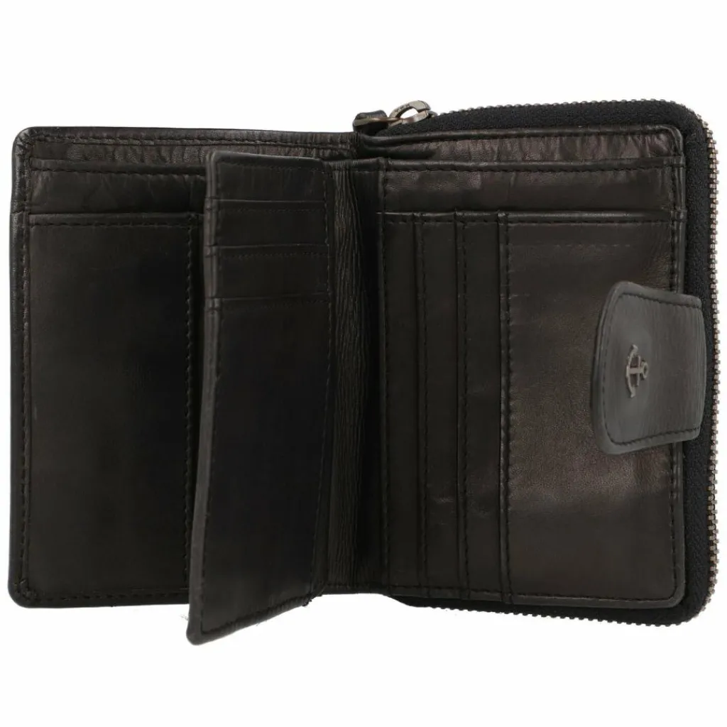 New Harbour 2nd Anchor Love Isidora Geldbörse Leder 12 cm dark ash