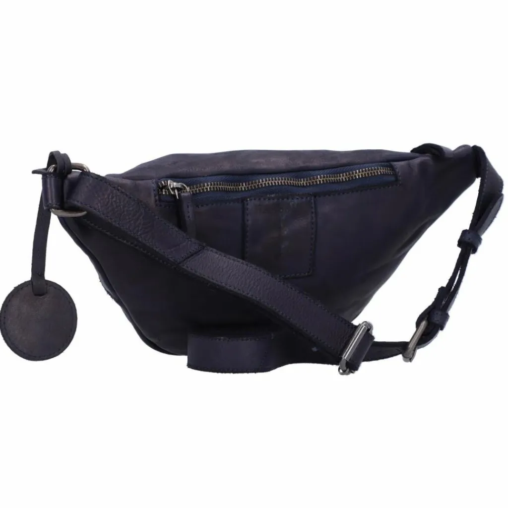 Outlet Harbour 2nd Anchor Love Jamie Gürteltasche Leder 26 cm midnight navy
