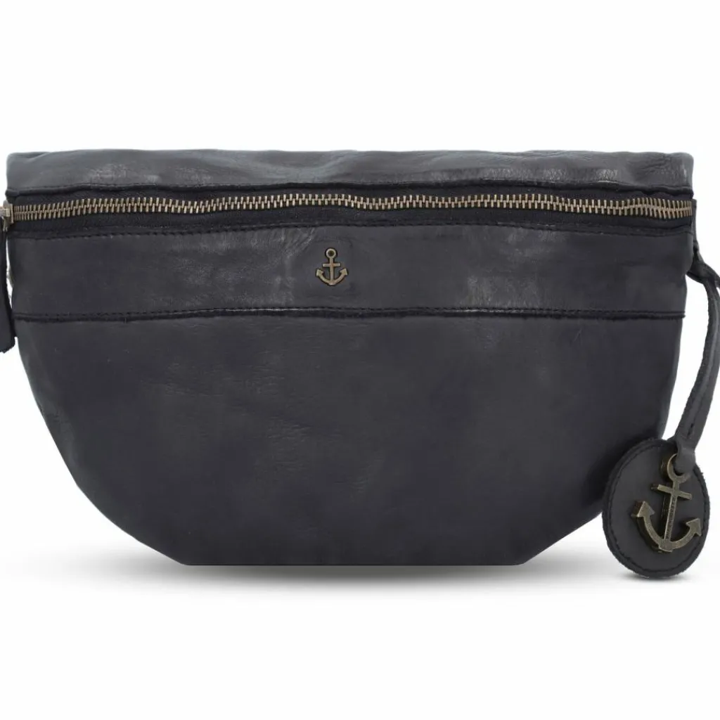 Sale Harbour 2nd Anchor Love Jutta Gürteltasche Leder 29.5 cm dark ash