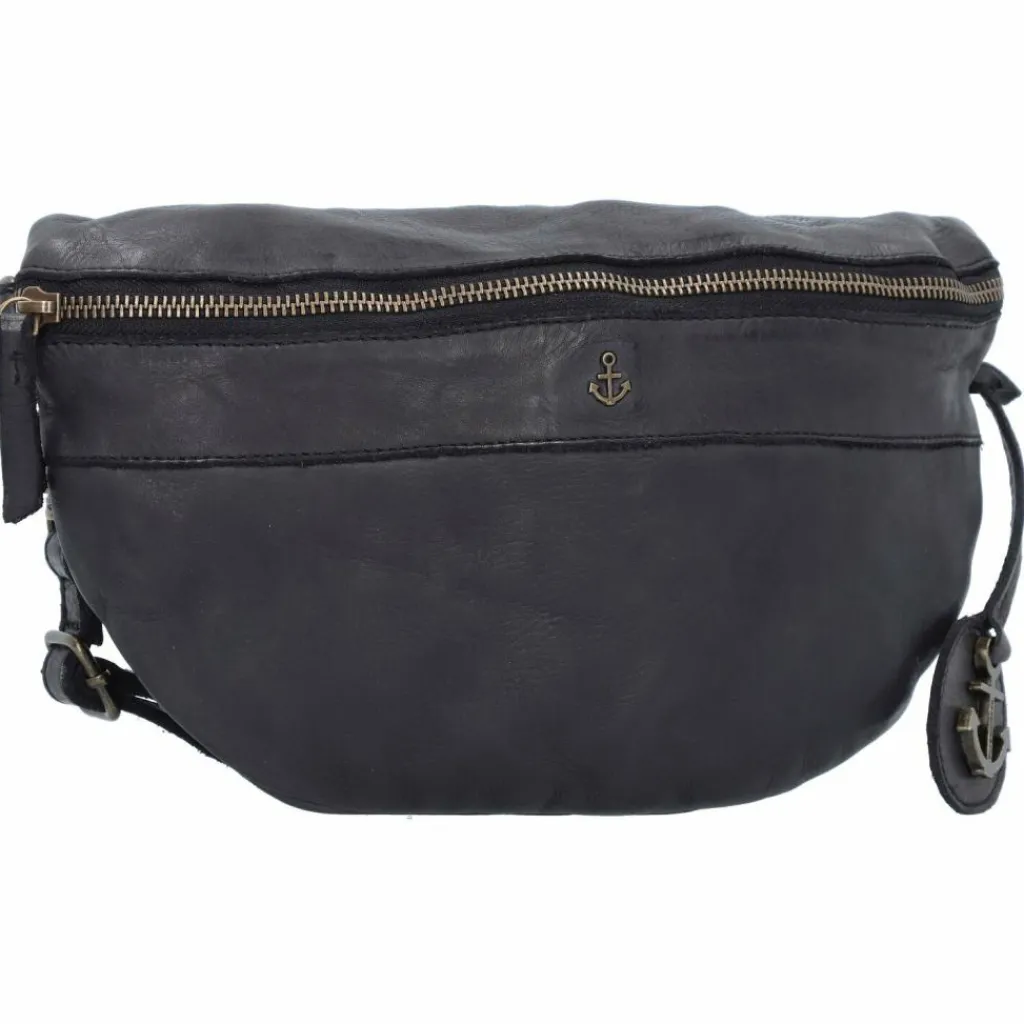 Sale Harbour 2nd Anchor Love Jutta Gürteltasche Leder 29.5 cm dark ash