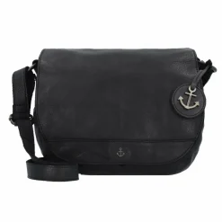 Harbour 2nd Anchor Love Lotta Umhängetasche Leder 26 cm dark ash
