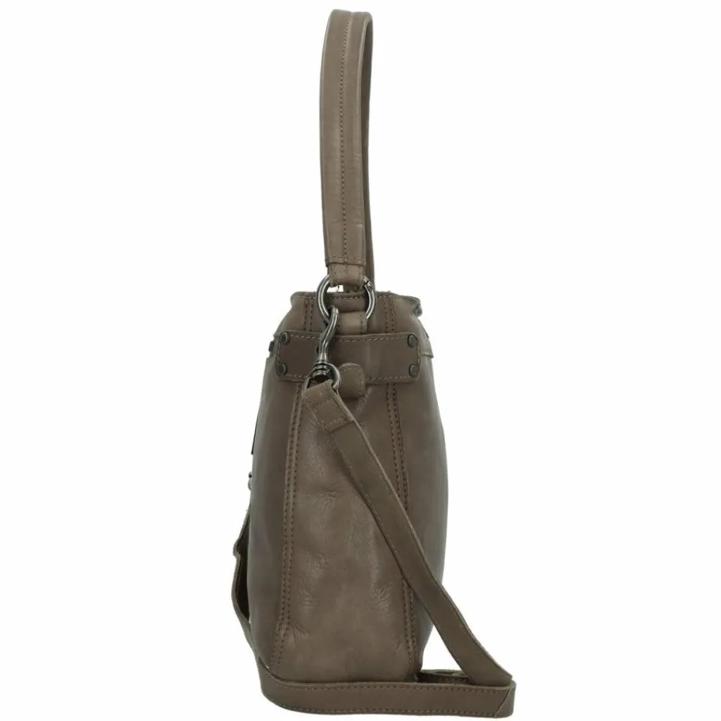 Clearance Harbour 2nd Anchor Love Luisa Schultertasche Leder 25 cm warm taupe