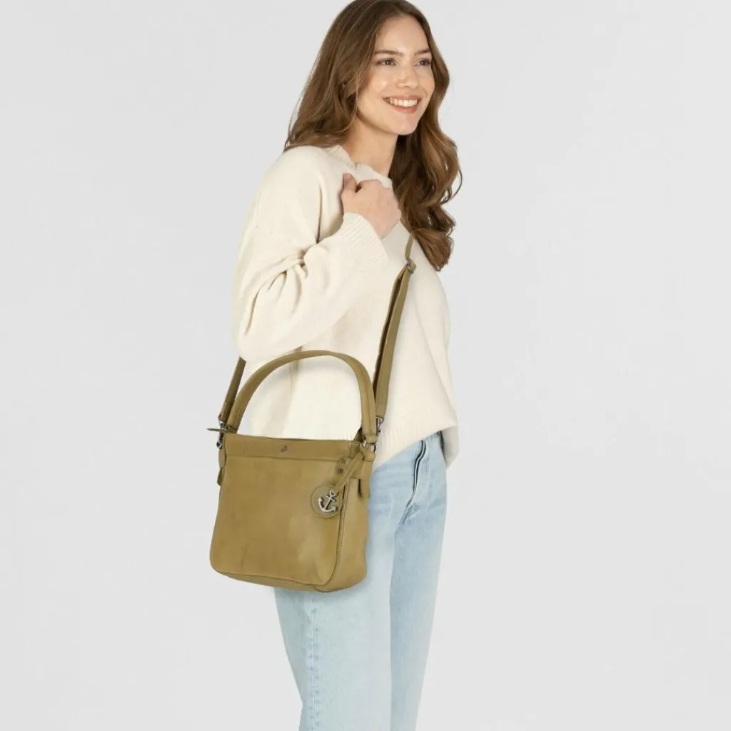 Harbour 2nd Anchor Love Luisa Schultertasche Leder 24 cm