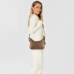 New Harbour 2nd Anchor Love Mara Schultertasche Leder 29 cm spicy ginger