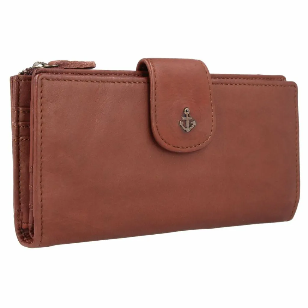 Harbour 2nd Damengeldbörsen Querformat<Anchor Love Melodie Geldbörse Leder 19.6 cm charming cognac