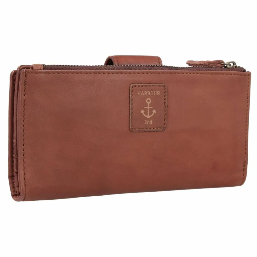 Harbour 2nd Damengeldbörsen Querformat<Anchor Love Melodie Geldbörse Leder 19.6 cm charming cognac