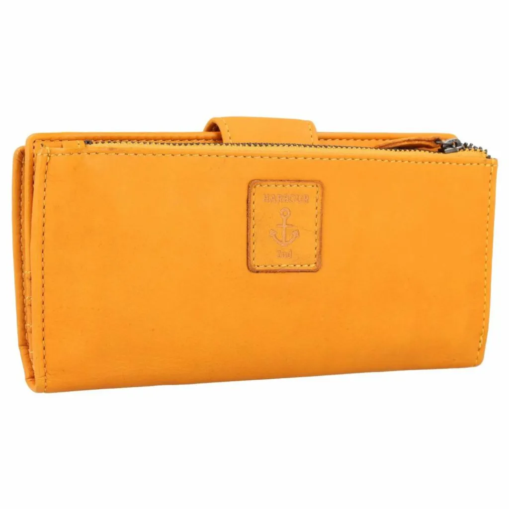 Harbour 2nd Damengeldbörsen Querformat<Anchor Love Melodie Geldbörse Leder 19.6 cm oriental mustard