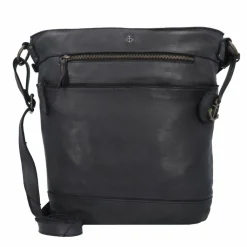 Hot Harbour 2nd Anchor Love Minna Umhängetasche Leder 33 cm dark ash