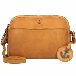 Hot Harbour 2nd Anchor Love Rieke Umhängetasche Leder 22 cm oriental mustard