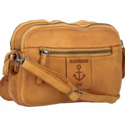 Hot Harbour 2nd Anchor Love Rieke Umhängetasche Leder 22 cm oriental mustard