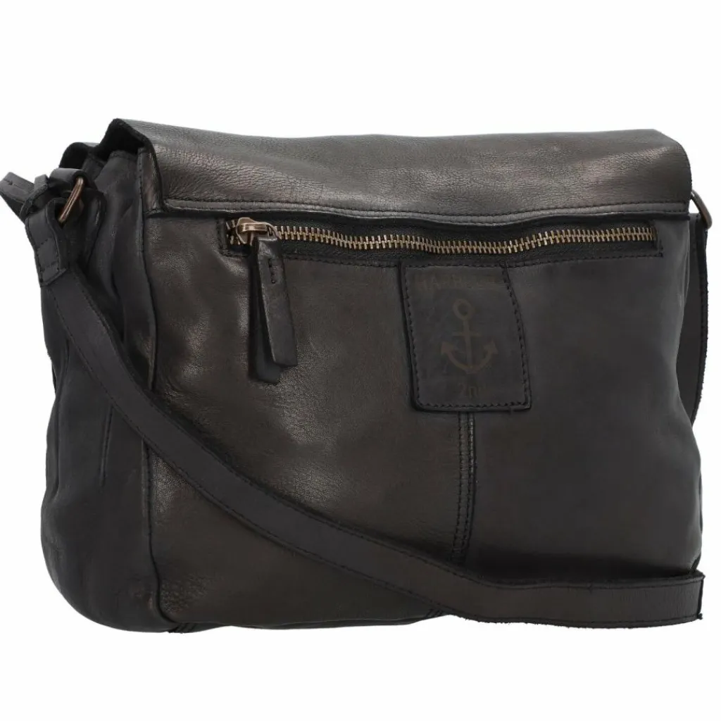 Outlet Harbour 2nd Anchor Love Rosi Umhängetasche Leder 29 cm dark ash