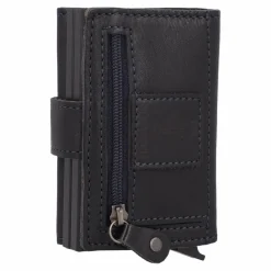 Best Harbour 2nd Anchor Love Robin 2 Kreditkartenetui RFID Schutz Leder 6 cm midnight navy