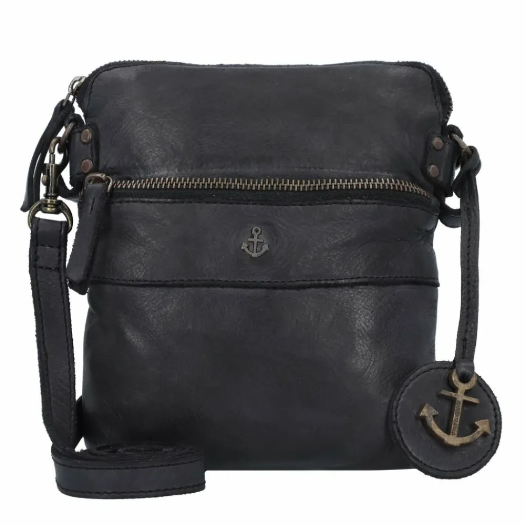 New Harbour 2nd Anchor Love Taliza Umhängetasche Leder 19 cm dark ash