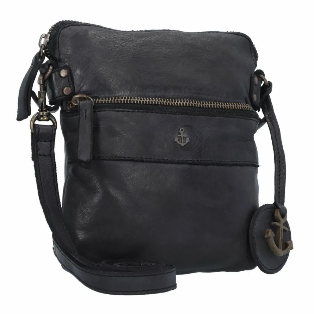 New Harbour 2nd Anchor Love Taliza Umhängetasche Leder 19 cm dark ash
