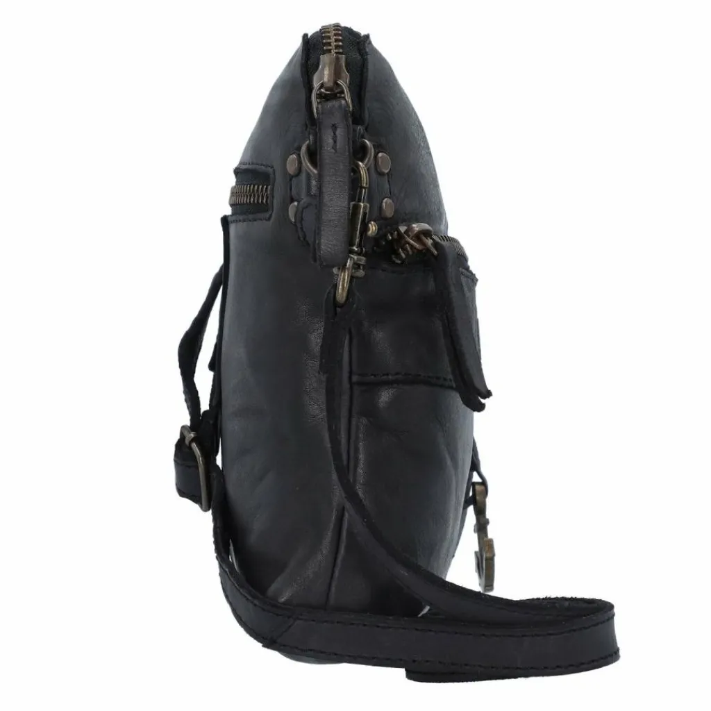 New Harbour 2nd Anchor Love Taliza Umhängetasche Leder 19 cm dark ash